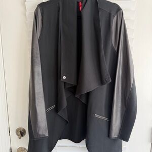 SPANX Black Draped Women's Blazer